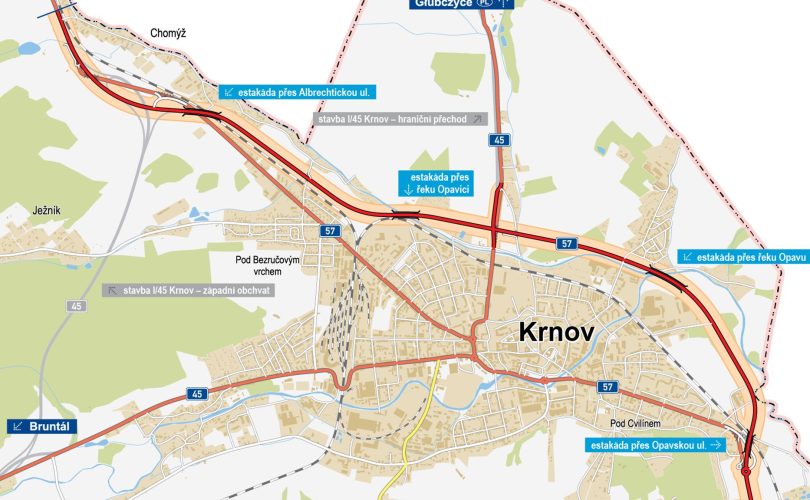 I/57 SILNICE I/57 | KRNOV SV OBCHVAT